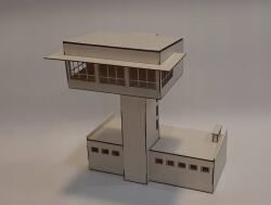 Vasúti beállítás H0 1: 87 Laza inspiráció lasercut modell