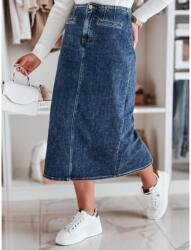 Dstreet Kék farmer midi szoknya CY0485 (CY0485)