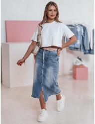 Dstreet Magas derekú farmer midi szoknya CY0474 (CY0474)