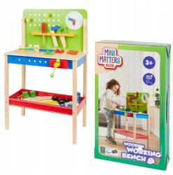 Mini Matters Nagy Fa Barkácsműhely Munkaasztal Gyerekeknek Szerszámok (3002525)