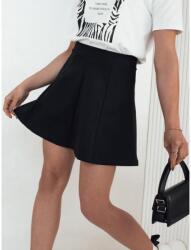 Dstreet Fekete női miniszoknya rugalmas derékkal CY0450 (CY0450)