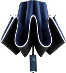 EdiBazzar Összecsukható, masszív esernyő automata XL méretű, erős, üvegszálas tok (PARASOL PORZĄDNY PARASOLKA AUTOMAT SKŁADANY)