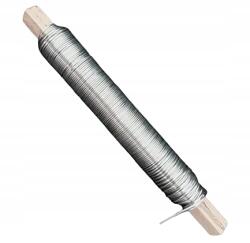 MartineX Virágkötő Drót Horganyzott Ezüst 0, 7MM 100G Csomózott Tipli (Drut)