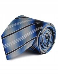  Nyakkendő Csíkos, Sötétkék (K2735)