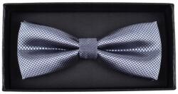  Légy Férfi Csokornyakkendő, Kockás, Szürke (LJ12-6)