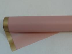 MartineX Virágfólia virág csomagolás esküvő ajándék papír 50cm8m arany szarv (Folia)