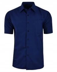  46/47 Sima Sötétkék Rövid Ujjú Ing