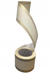  Temetési Szalag Sál Csokor 8cm 50y Nyomtatható Krém arany (Szarfa) - allegro - 2 590 Ft