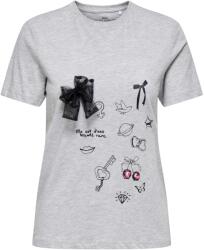 ONLY Тениска onlnita life reg s/s bow top box jrs