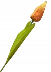 Művirágok Tulipán a száron 1db 30cm-es ág tulipán művirág (#8)