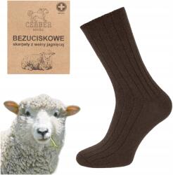 CERBER kompressziós zokni báránygyapjúból Art. 0251 Sötétbarna 42/44