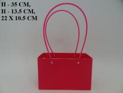 MartineX Virágos ajándéktasak 35x22 cm Fuchsia fukszia (Torebka)