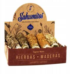 Sagrada Madre Sahumito Fa és Gyógynövények- MIX- 5 db (sm)