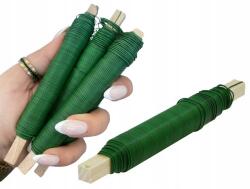 MartineX Virágkötő drót feltekerhető tipli zöld 0, 5mm 100g drót (Drut)