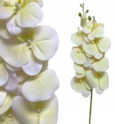 MartineX Szilikon virág mű orchidea 97 cm gumi szilikon nagy 9 szirmú (Storczyk Sylikon) - allegro - 1 410 Ft