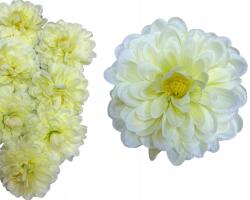 Dália Műfejek Ón Művirág Koszorú Kompozíció (#D51)