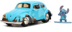 JADA Mașinuță VW Beetle 1959 cu figurină Lilo & Stitch Jada metalică lungme 12, 7 cm 1: 32 de la 8 ani (JA33251314R00)