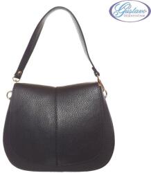  Női bőr táska - fekete