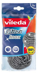 Vileda Edénysúroló VILEDA Glitzi inox fém párna 2 darabos (22055200) - papir-bolt