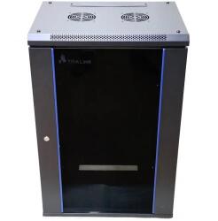 Extralink Rack Extralink EX. 14343 wall-mounted, 19inch, 15U, 600x600mm, Black (EX.14343) - laptopaid
