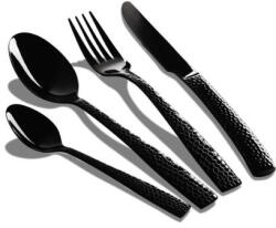 Berlinger Haus 6 személyes rozsdamentes acél evőeszköz készlet, különleges mintával fekete színben (BH-2618)