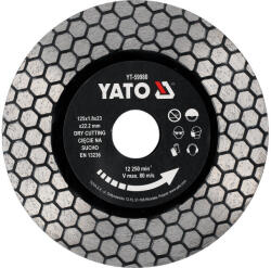 TOYA Gránitcsiszoló korong 125 x 22, 2 mm (YT-59980)