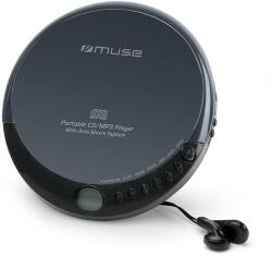 MUSE Muse M-900 DM Portable CD/MP3 Player With Anti-shock, Black (M-900DM)