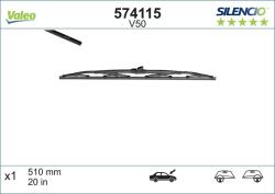 Valeo Silencio 510 mm 574115