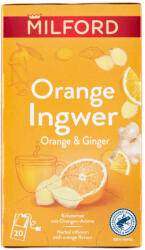 Milford Narancs-gyömbér gyógynövénytea 20 filter