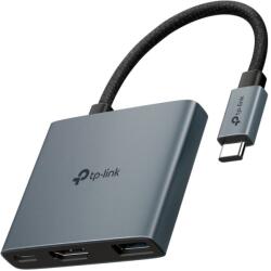 TP-Link UH3020C 3in1 Hub USB-C csatlakozással, szürke