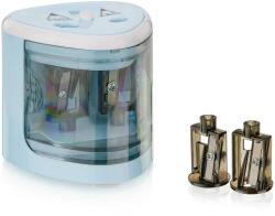 PRT GmbH PO102 - ascuțitoare electrică de creioane, 4xAA, blocare pentru copii, albastru (511117)