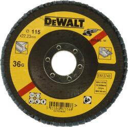 DEWALT DT3268-QZ Lamellás csiszolótárcsa 125 mm x 22, 2 mm 120 g - mélyített (DT3268-QZ)