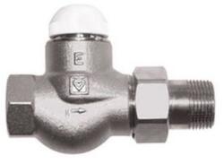 HERZ TS-E Termosztatikus radiátorszelep M 28 x 1, 5 kisellenállású, egyenes, 3/4" 1772302 (1772302)