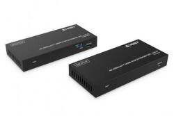 Assmann Assmann-DIGITUS 4K HDBaseT HDMI KVM bővítőkészlet, 150 m - DS-55522 (DS-55522)