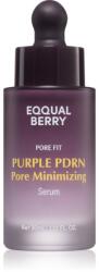EQQUALBERRY Purple PDRN Pore Minimizing Serum ser pentru reducerea porilor pentru luminozitate si hidratare 30 ml