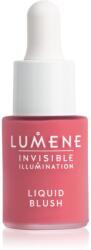 Lumene Invisible Illumination folyékony arcpirosító az élénk bőrért árnyalat Wild Flower 15 ml