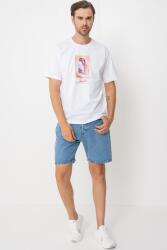 JACK & JONES Jack & Jones, Mintás póló, Piros, Sárga, Fehér, 2XL (12277248-BRIGHT-WHITE-XXL)