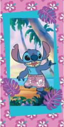 Halantex Lilo és Stitch strandtörölköző, rózsaszín, 70x140cm, pamut (HA-LS-0894T)