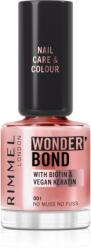 Rimmel Wonder'Bond körömlakk árnyalat 001 No Muss No Fuss 12 ml