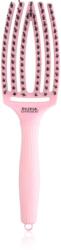 Olivia Garden Fingerbrush ThinkPink Boar & Nylon Jaipur Rose perie de par 1 buc