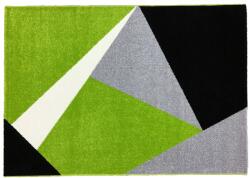 CORTINATEX Barcelona 198 zöld geometriai mintás szőnyeg 160x230 cm (barcelonagreen160230)