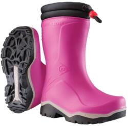 Dunlop Gyerekeknek szánt bélelt csizma, Dunlop Kids Blizzard rózsaszín 27
