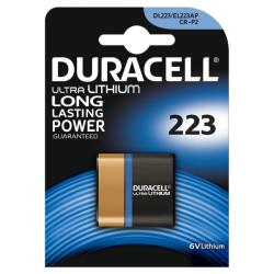Duracell CR-P2 Lítium elem, CR-P2 / 223, 6V (223103)