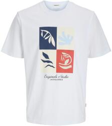 JACK & JONES Jack Jones férfi póló, 12277220, pamut, M INTL, fehér (0000305505040_M)