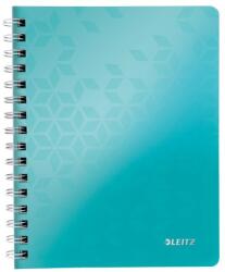 Leitz Spirálfüzet Leitz A/5 Wow kockás jégkék (PAP1112-2235)