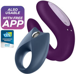Satisfyer Partner Box 2 - okos párvibrátor szett (2 részes) - szexaruhaz