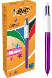 BIC 12 db-os toll készlet 4 színnel, Bic, Shine, Többszínű (555024)