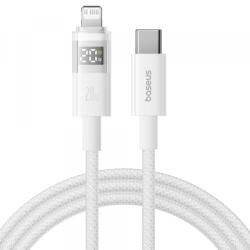 Baseus Cablu Date si Incarcare USB-C - Lightning Baseus Display 2, 20W, 2m, Alb P10382703211-01 (P10382703211-01) - gsmnet