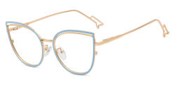 Techsuit Anti-Blue Light Szemüveg Techsuit Reflex Metal (F95597-C3) Pillangó Kék