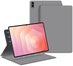 Gigapack samsung tab s11 ultra 5g tok álló, bőr hatású aktív flip, asztali tartó, világosszürke (GP-177297)